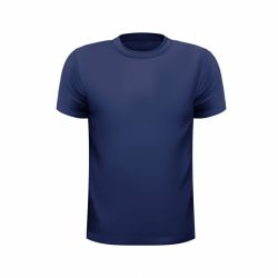 Bavlněné tričko - modrá tmavá vel. XL